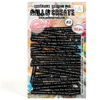 AALL & Create Ephemera Die-Cuts - Entertaining Gems (sort) #51